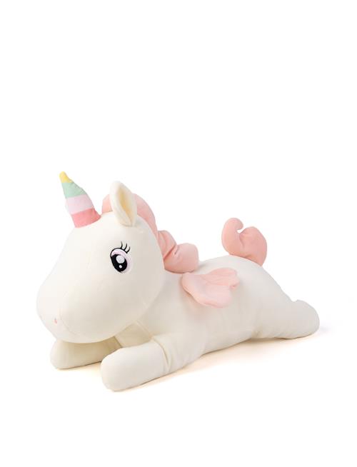 Teddykompaniet Squeezie Lægger Enhjørning Stor White  White One Size  Hvid  One Size  unisex