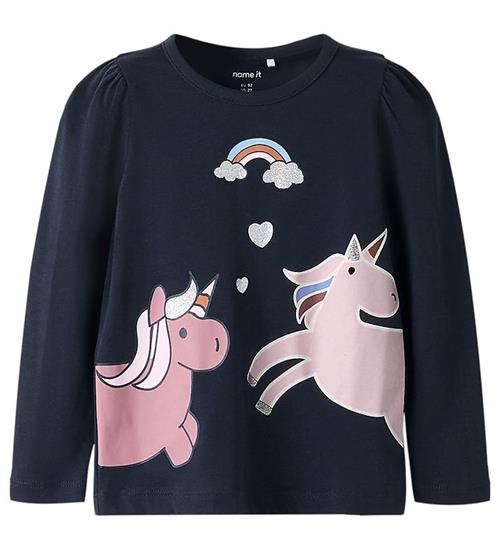 Name It Bluse - NmfBilisa - Navy Blazer