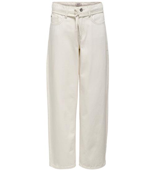 Kids Only Jeans - Straight - KogGianna - Ecru