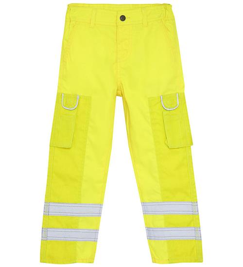 Minymo Arbejdsbukser - Safety Yellow