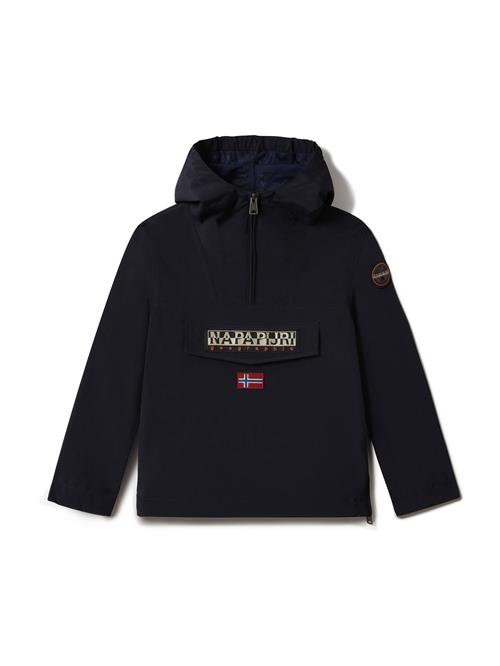 NAPAPIJRI Overgangsjakke 'RAINFOREST'  beige / natblå / rød