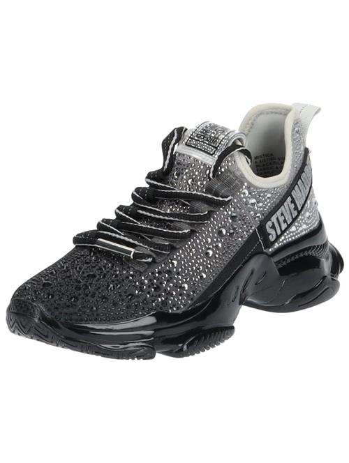 STEVE MADDEN Sneaker low  grå / sort / hvid