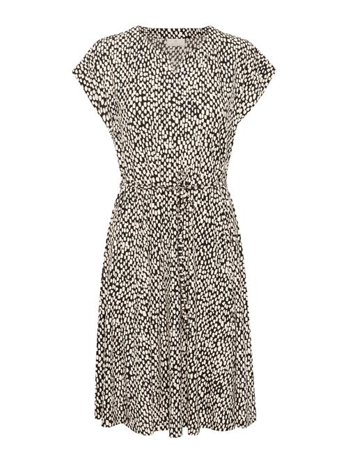 Kaffe Kjole 'Bella'  beige / sort