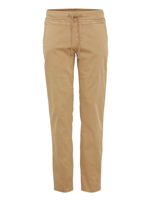 PULZ Jeans Lærredsbukser 'Rosita'  brun