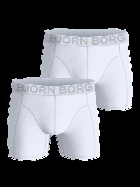 Björn Borg Organic Cotton Stretch Boxers 2-pack Hvid, L