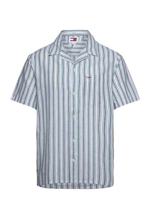 Tommy Jeans | Tjm Stripe Linen Ss Shirt Ext | S