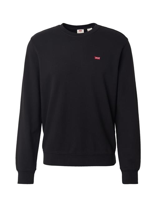 LEVI'S ® Sweatshirt 'Original Housemark Crewneck Sweatshirt'  rød / sort / hvid