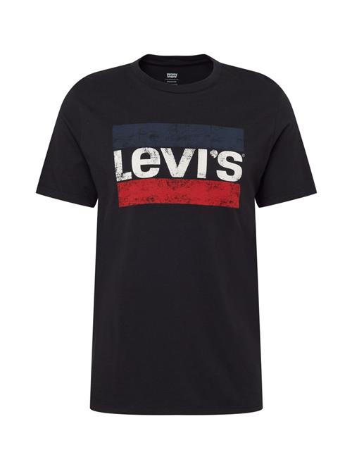 LEVI'S ® Bluser & t-shirts 'Sportswear Graphic T-Shirt'  navy / mørkerød / sort / hvid