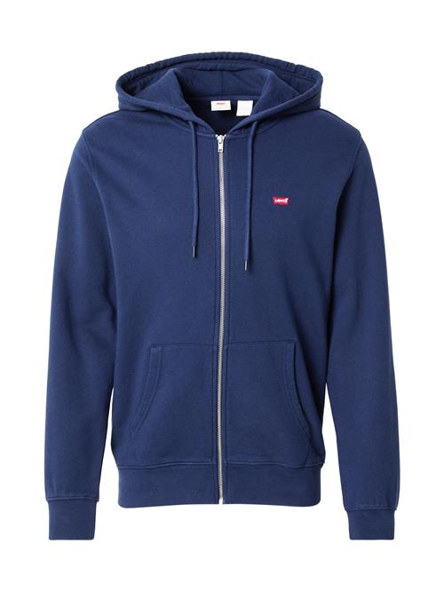 LEVI'S ® Sweatjakke 'Original Zip-Up Hoodie'  navy / rød