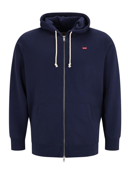 Levi's® Big & Tall Sweatshirt 'New Original Zip-Up Hoodie (Big & Tall)'  mørkeblå