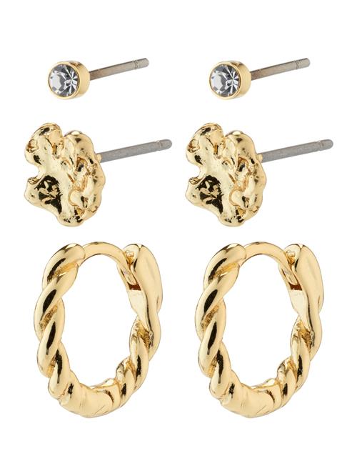 Pilgrim Øreringe 'EMANUELLE'  guld