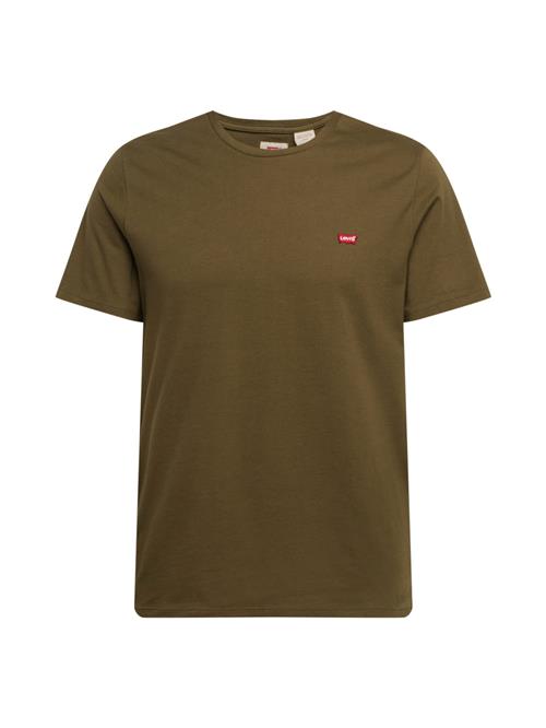 LEVI'S ® Bluser & t-shirts 'SS Original HM Tee'  oliven / rød / hvid