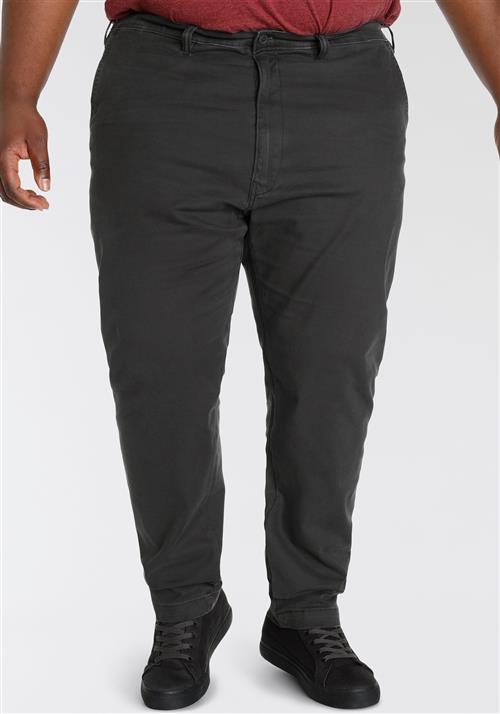 Levi's® Big & Tall Lærredsbukser 'XX Chino Standard Taper Pants (Big & Tall)'  sort