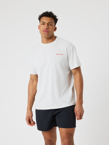 Björn Borg Borg Gym Oversized T-shirt Grå, XXL