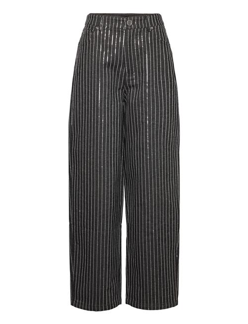 ROTATE | Sequin Twill Wide Pants | 27
