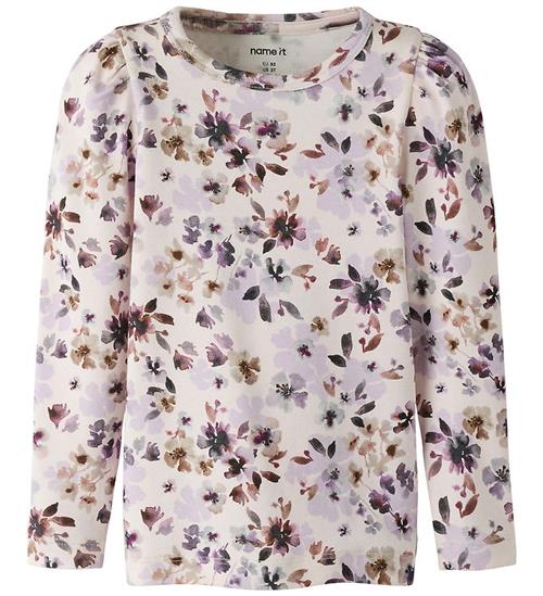 Name It Bluse - NmfKayla - Calcite/Grape Compote/Shopping Bag