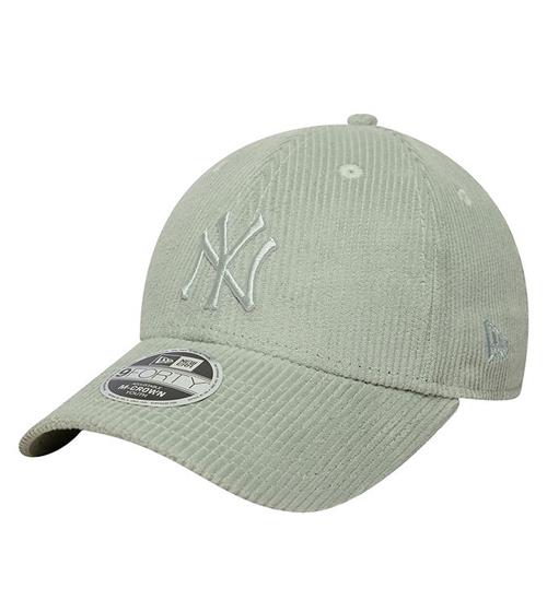 New Era Kasket - Fløjl - 9Forty - New York Yankees - Pastelgrøn