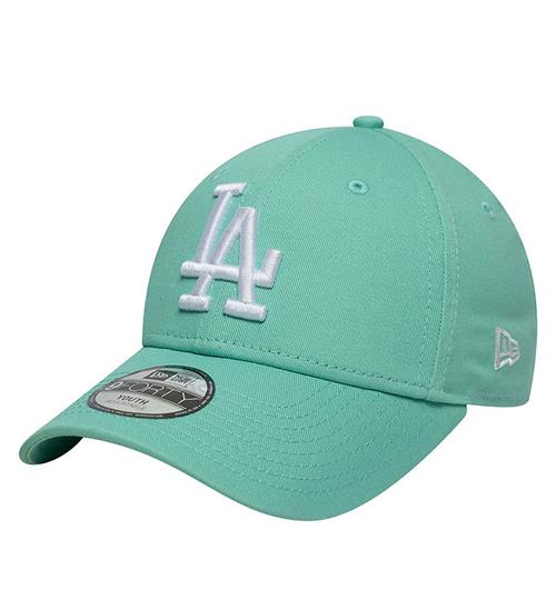 New Era Kasket - 9Forty - Dodgers - Pastelgrøn m. Logo