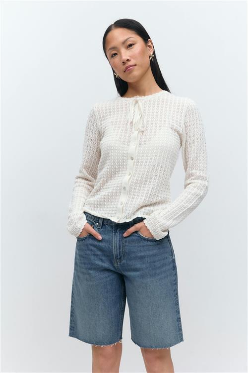 Gina Tricot - Denim jorts - Denim shorts - Blå - 36 - Dame