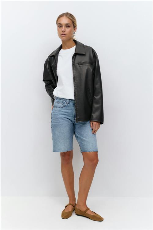 Gina Tricot - Denim jorts - Denim shorts - Blå - 42 - Dame