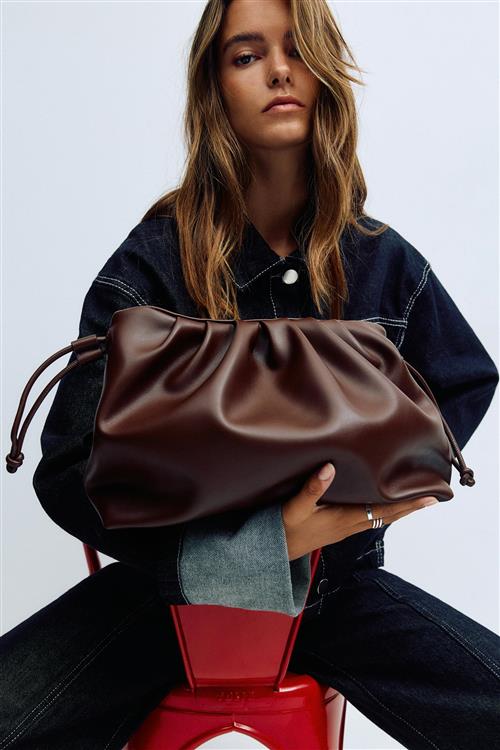 Gina Tricot - Pouch bag - Skuldertasker - Brun - ONESIZE - Dame