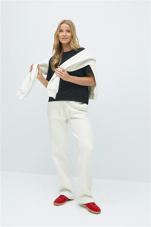 Gina Tricot - Iconic sweatpants - Basistøj - Beige - L - Dame