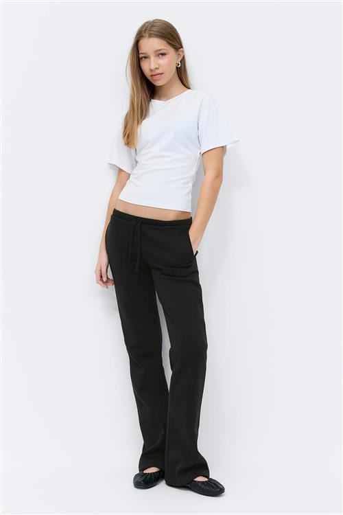 Gina Tricot - Y de-lowlow sweatpants - joggingsæt - Sort - 134/140 - Pige