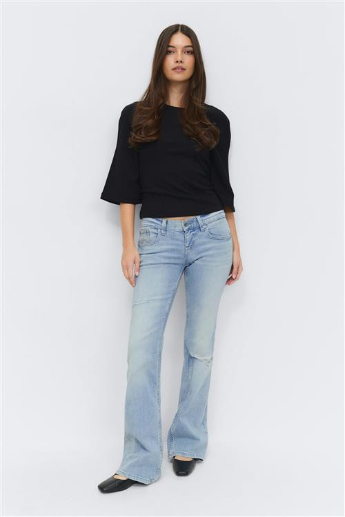 Gina Tricot - Ultra low bootcut jeans - Flare & bootcut jeans - Blå - 34 - Dame