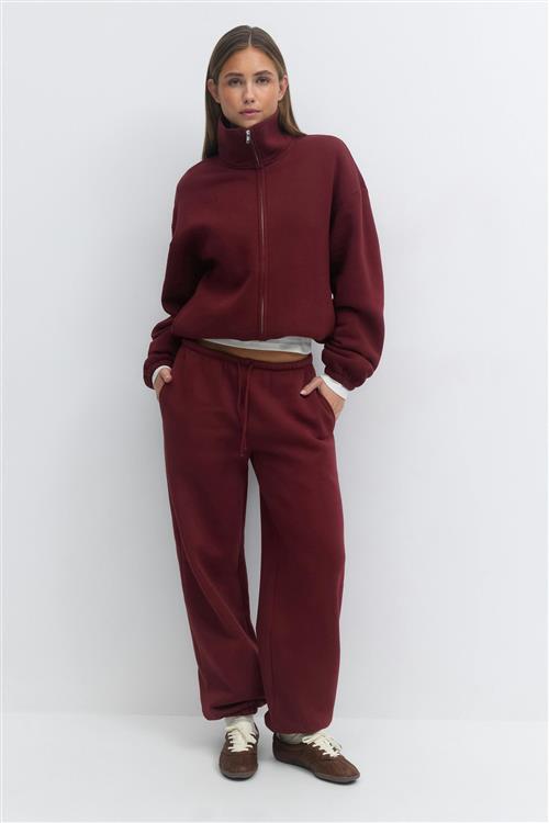 Gina Tricot - Soft sport sweatpants - Joggingbukser - Rød - XL - Dame