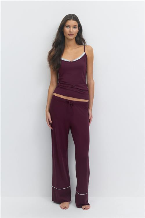 Gina Tricot - 14+ pyjama trousers - homewear - Rød - XS - Dame