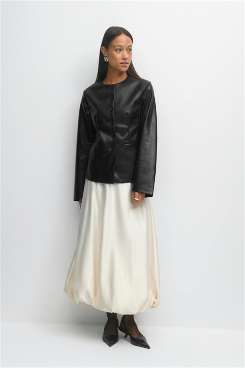 Gina Tricot - Balloon skirt - Nederdele - Hvid - 40 - Dame