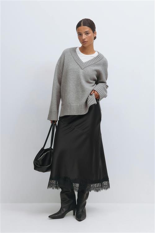 Gina Tricot - Lace skirt - blonde-nederdele - Sort - XS - Dame