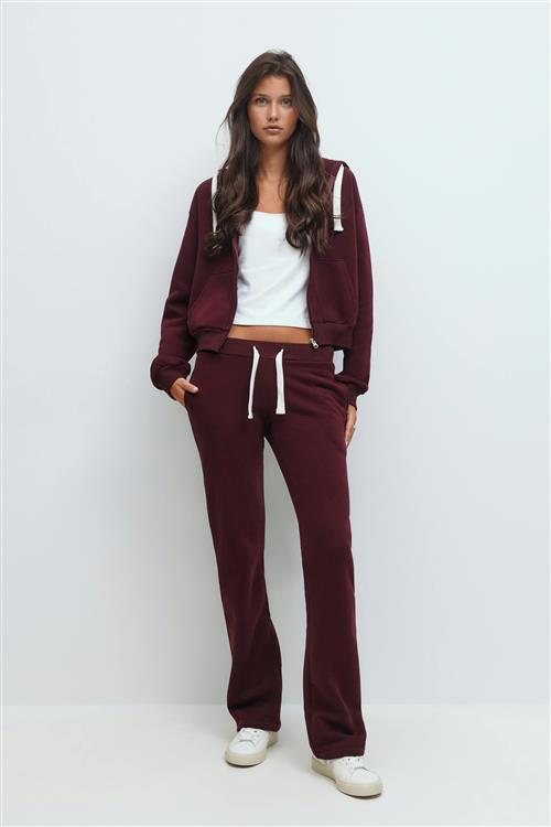 Gina Tricot - 14+ low waist sweatpants - homewear - Rød - S - Dame