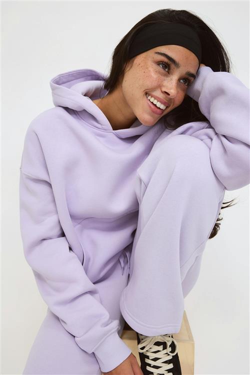 Gina Tricot - Iconic hoodie - hoodies - Lilla - M - Dame