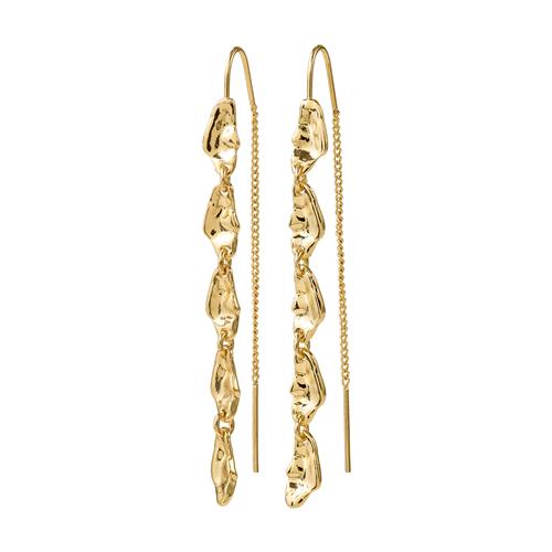 Pilgrim ELIYAH kæde øreringe guldbelagt