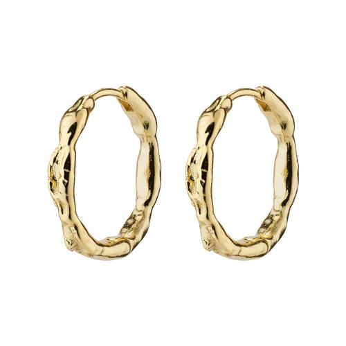 Pilgrim EDDY organiske medium hoops guldbelagt
