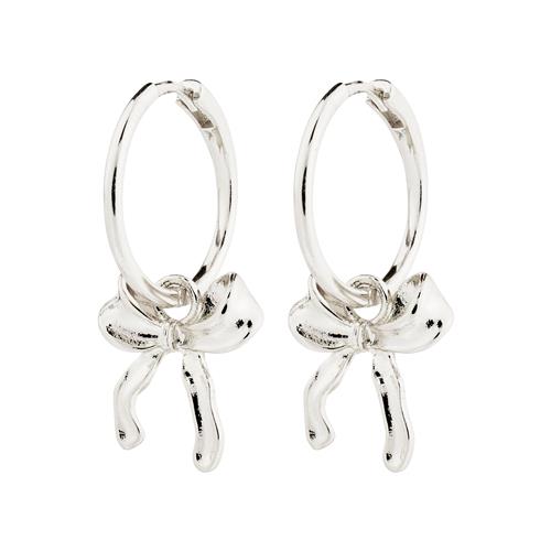 Pilgrim CASSIAN hoop øreringe sølvbelagt