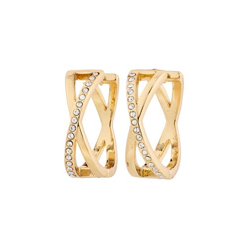 Pilgrim KIRA øreringe guldbelagt