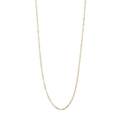 Pilgrim PERI twirl halskæde guldbelagt