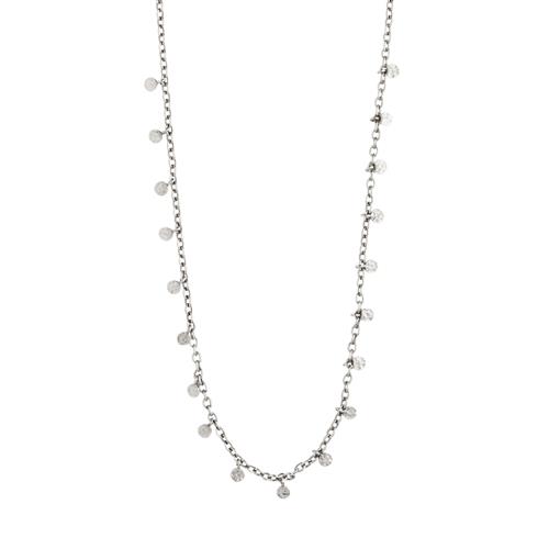 Pilgrim PANNA coin halskæde sølvbelagt