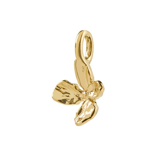 Pilgrim CHARM mini blomster vedhæng guldbelagt
