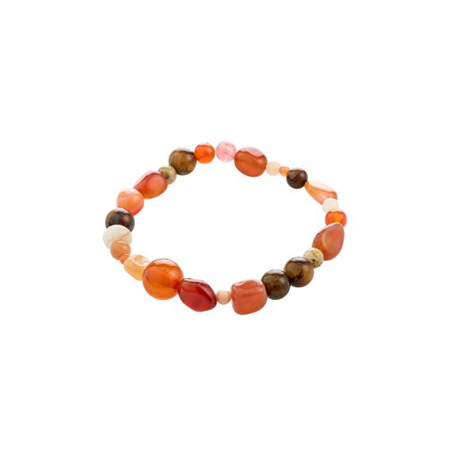 Pilgrim IRIS armbånd rød/multi