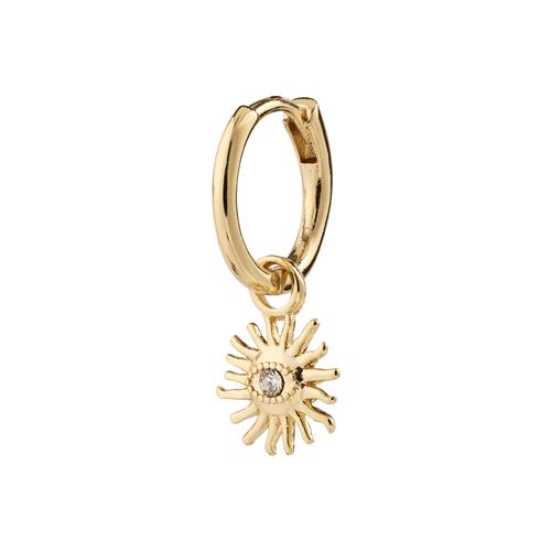 Pilgrim TITANIA single ørering guldbelagt