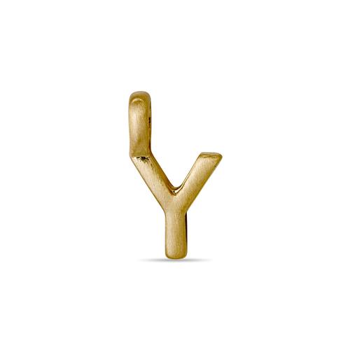 Pilgrim CHARM Y vedhæng, guldbelagt