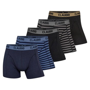 Claudio 5P Trunks Stribet Large Herre