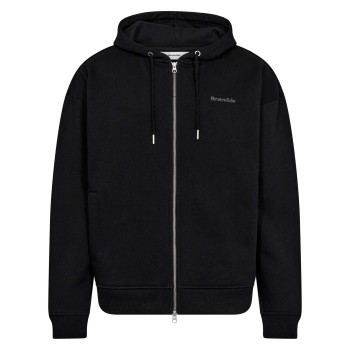Resteröds Rick Zip Hoodie Sort bomuld X-Large Herre