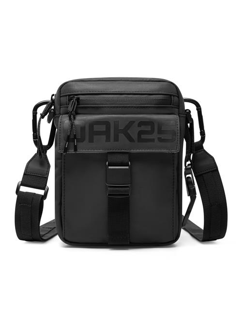 OAK25 Skuldertaske 'Luminite Crossbody Bag'  antracit / sort
