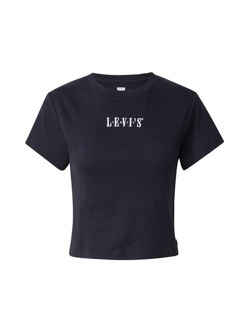 LEVI'S ® Shirts 'Graphic Essential Sporty Tee'  sort / hvid