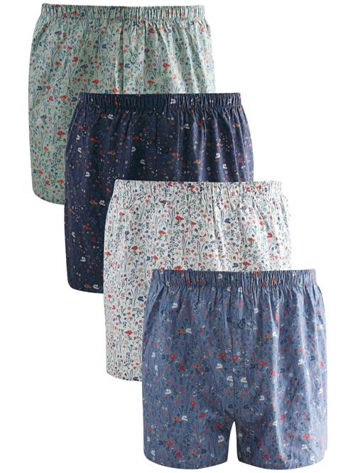 Next Boksershorts  navy / dueblå / lysegrøn / hvid