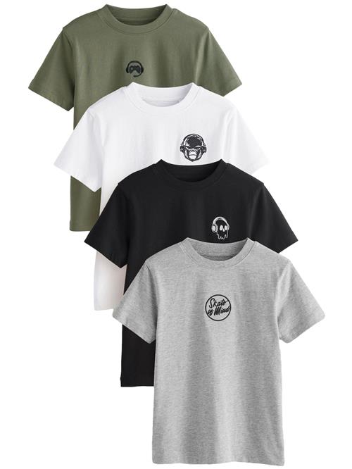 Next Shirts  grå / khaki / sort / hvid
